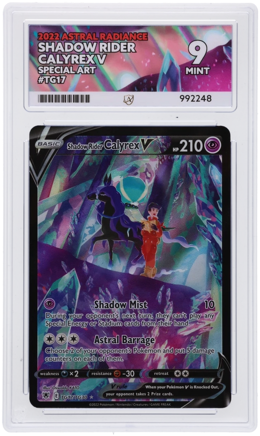 Shadow Rider Calyrex V - ACE 9   (Front)