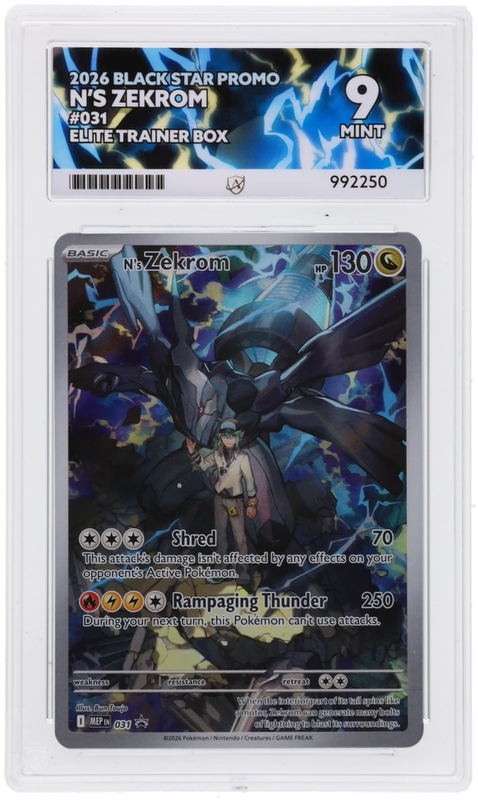 N's Zekrom - ACE 9   (Front)