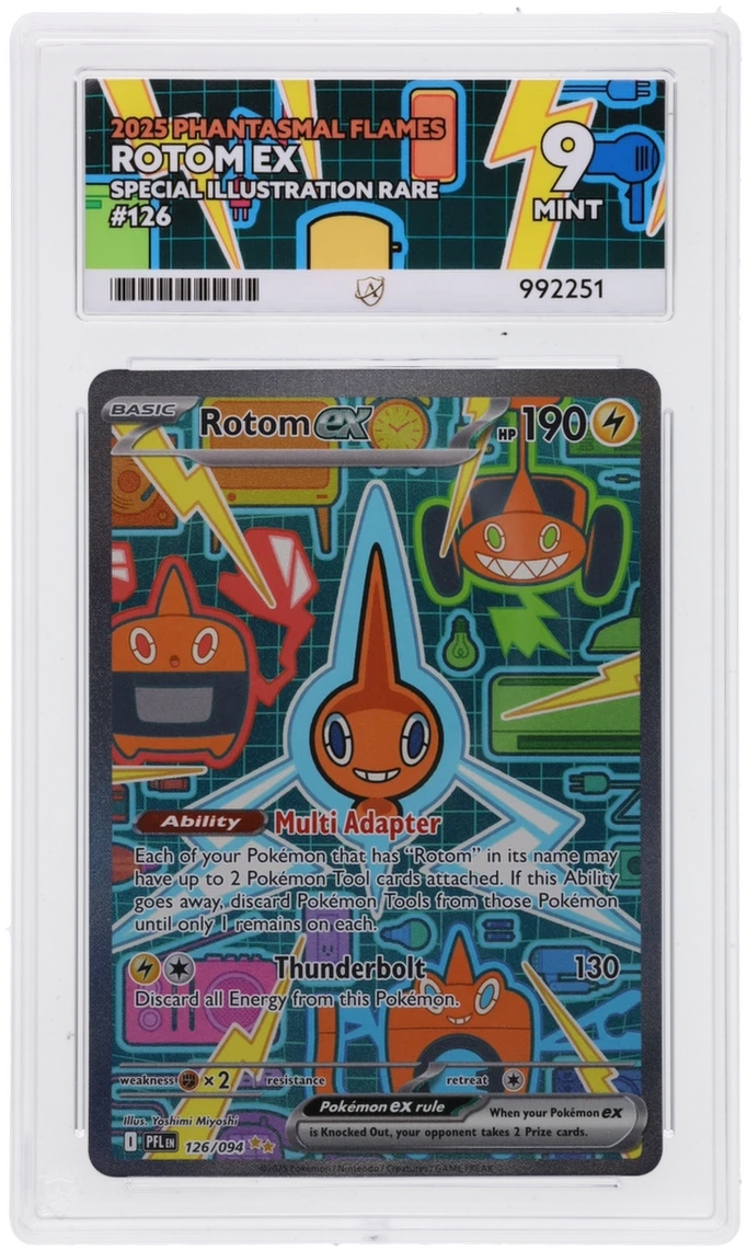 Rotom ex - ACE 9   (Front)