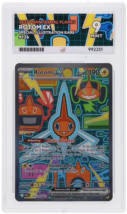 Rotom ex - ACE 9   (Front)