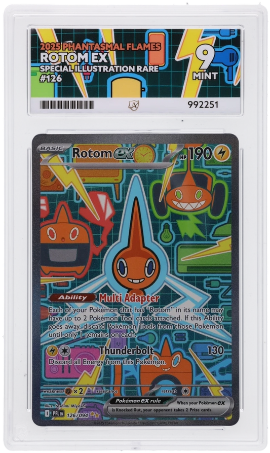 Rotom ex - ACE 9   (Front)