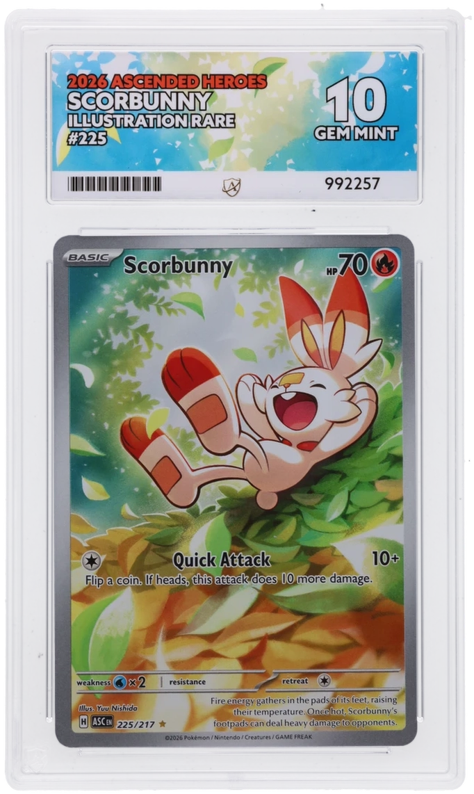 Scorbunny - ACE 10   (Front)