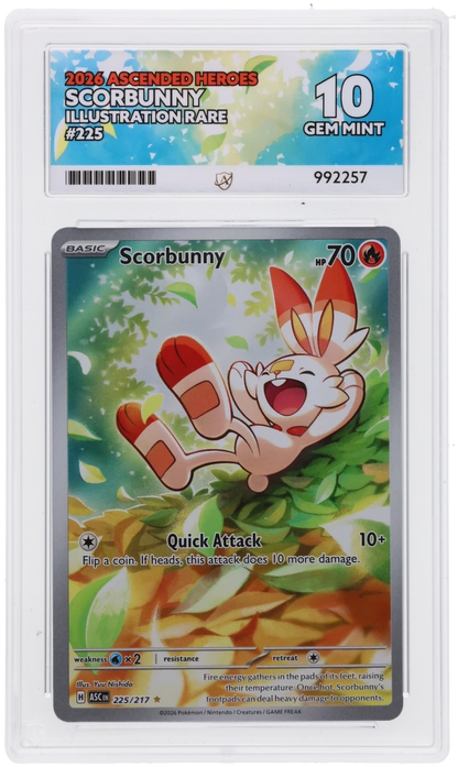 Scorbunny - ACE 10   (Front)