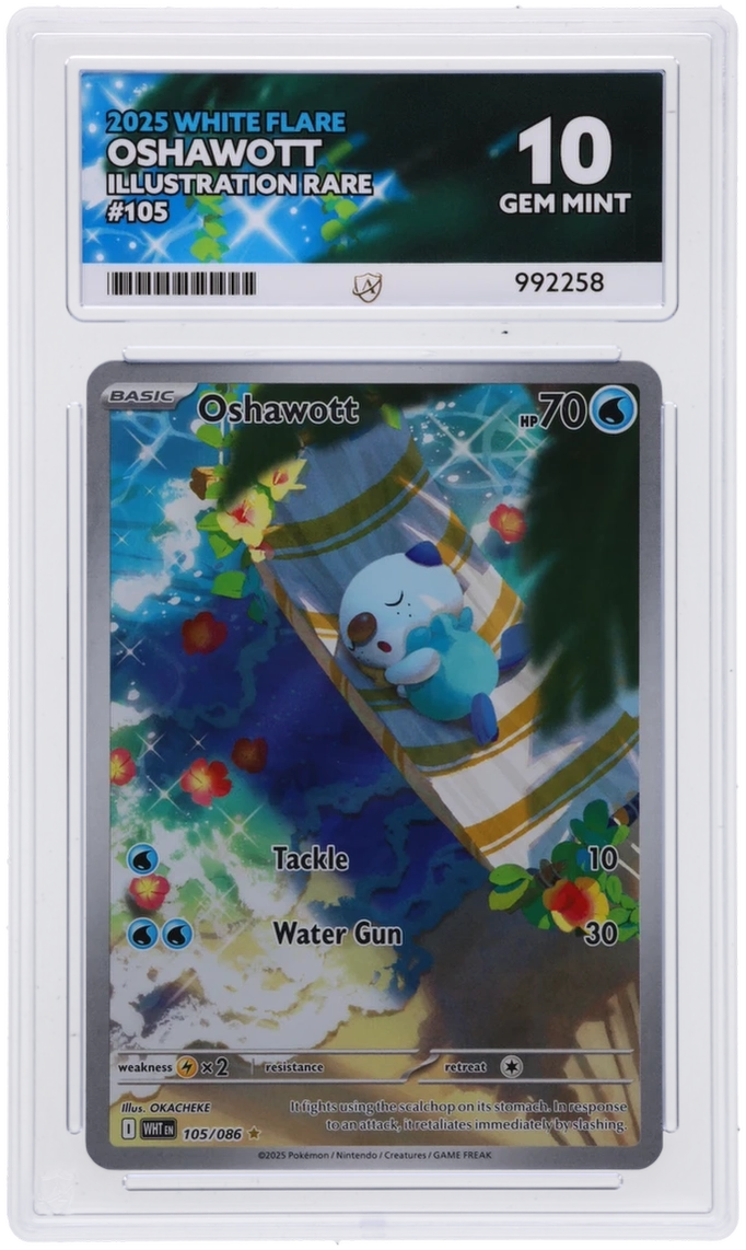 Oshawott - ACE 10   (Front)
