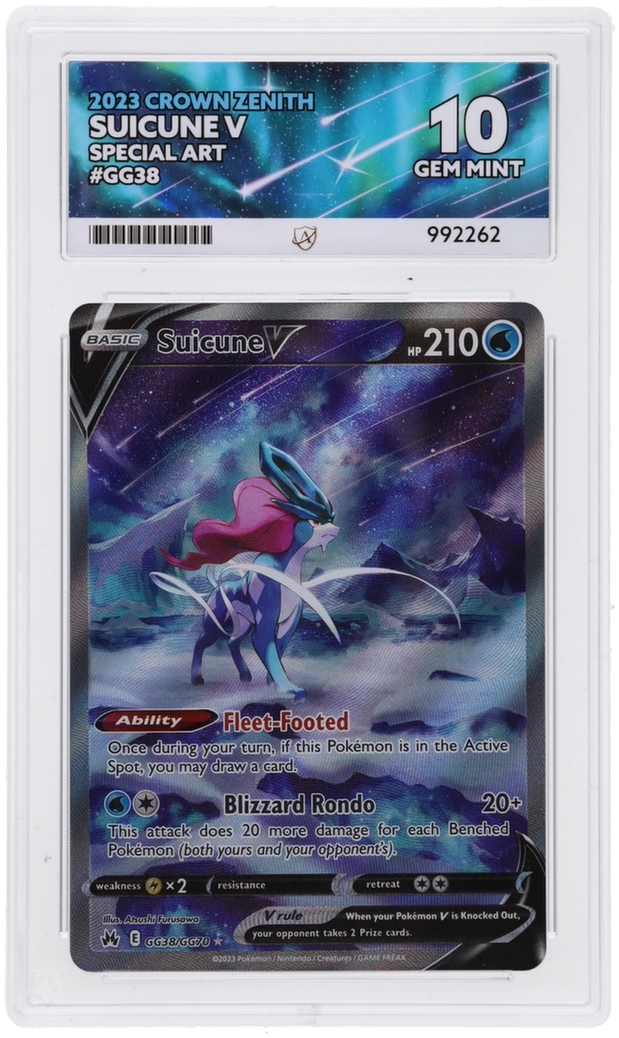 Suicune V - ACE 10   (Front)