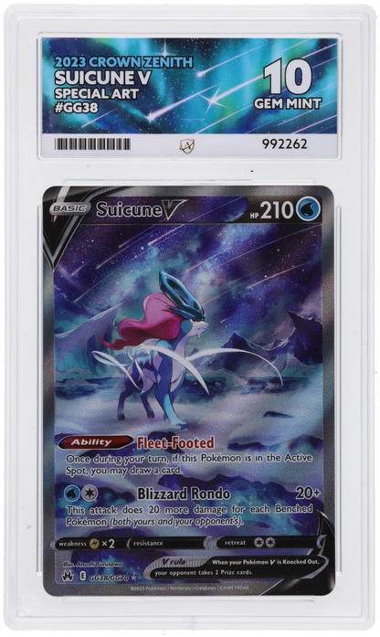 Suicune V - ACE 10   (Front)