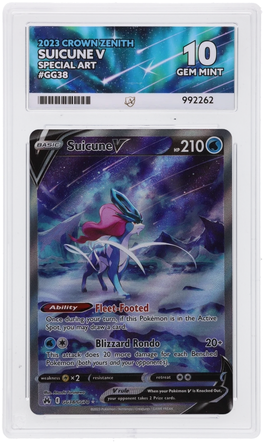 Suicune V - ACE 10   (Front)